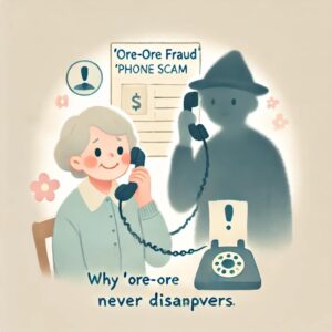 「オレオレ詐欺」はなぜなくならないのか？